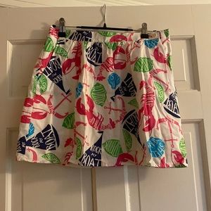 NWT Lilly Pulitzer Mimosa Skirt in Summer Classics